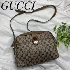 GUCCI オールドグッチ グッチプラス ショルダーバッグ gg柄