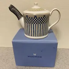 ウェッジウッド サムライ M　ティーポット 英国製　　容量1000ml 2449 ウェッジウッド サムライ M ティーポット 英国製 容量1000ml