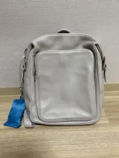 BREE ブリー　レザー　リュック　エコバッグ付き