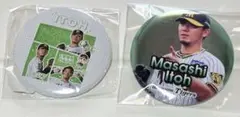 阪神タイガース　伊藤将司　缶バッジセット