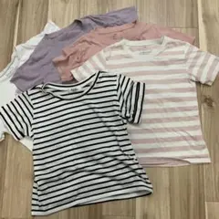 女の子　５枚セット　半袖Tシャツ サイズ140-130 無印　エニィファム