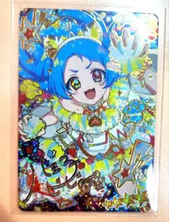 ひみつのアイプリ　八王子ビビ　サイン　アニマルバズリウムタイガー　3弾