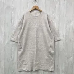 【美品】 Samansa Mos2 ワンピース Free ベージュ