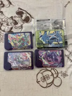 【匿名配送】ポケモンフレンダベストタッグ第一弾　4枚セット
