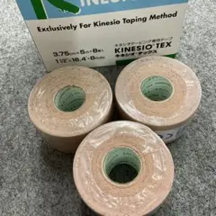 新品　キネシオテックス テーピング3.75×5m㎝　3本