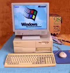 シャンク扱い NEC PC-9821 Xa13 デスクトップPC - メルカリ