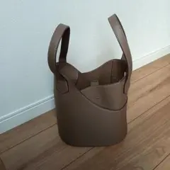 バケツバッグ　モカ