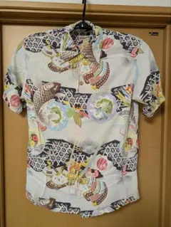 美品 Lサイズ SUN SURF 鯉兜黒 サンサーフ