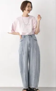 LEPSIM カーブパンツ