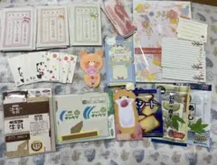 メモ帳、手紙、封筒