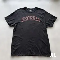 USA古着半袖Tシャツ"GEORGIA"ブラック BLACK 黒 XL アメリカ