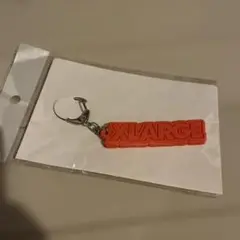 エクストララージ XLARGE ロゴキーホルダー　オレンジ