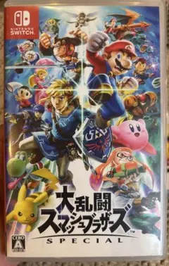 美品　大乱闘スマッシュブラザーズ Switch ソフト