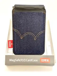 【新品未使用品】iPhone MagSafe用 カードケース EDWIN