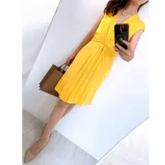 【美品✨】定価80,000円❤️イッサロンドン✨シルク100%ワンピース✨