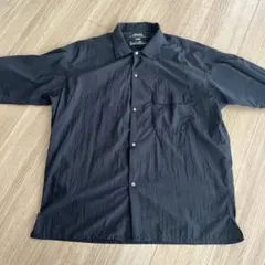 GLOBAL WORK メンズ ブラック　半袖シャツ XL