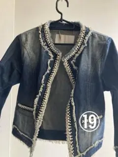 【単体値下げ不可】Rady ビーズ装飾デニムジャケット