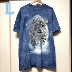 THE MOUNTAIN ザマウンテン 雪豹 ユキヒョウ ヒョウ tシャツ 半袖