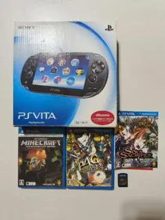 PS Vita 本体 PCH-1000　ソフト3本セット