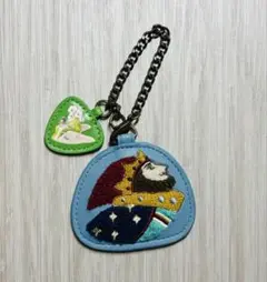 バッグチャーム ドワーフの王とエルフの女王 ほこモコ刺繍シリーズ 耳をすませば