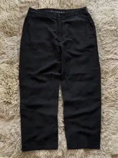 Polo by Ralph Lauren シルク リネン パンツ ブラック 黒