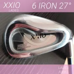 ゼクシオレディース6番ロングアイアンゴルフクラブ初心者中古シニア女性XXIO
