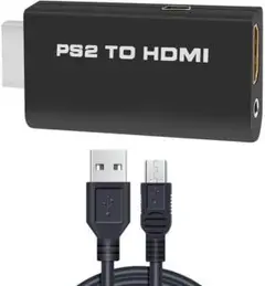 PS2 toHDMI 変換アダプターHDMI出力 携帯便利