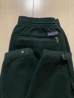 patagonia パタゴニア フリース パンツ グリーン S USA製