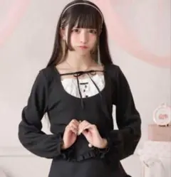 palelfy ドーリーリボントップス