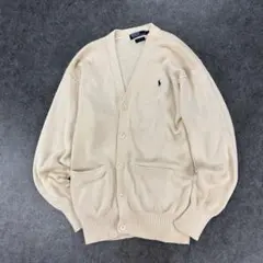 90sVtg PolobyRalphLauren Cotton Cardigan