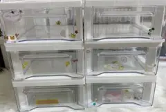ダイソー　引き出し　⚠️シール付き