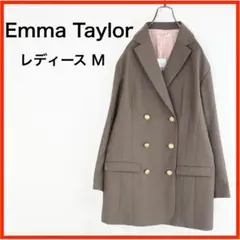 A2958★新品★エマテイラー*ダブルテーラードジャケット*36*M*モカ