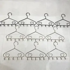 未使用❤︎ ハンガー　インテリア　雑貨　ハート　小物　フランフラン風　ゴールド　黒