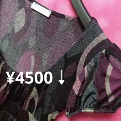 ⚜️実質M-L【限定♥】フィフィーユ　半袖　ワンピース　¥4500↓