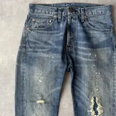 13850 Levi’s 505-0217 ダメージジーンズ