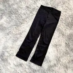 『SPB』エスピービー　ストレートパンツ　黒　ロング　チノパン　コットン　日本製