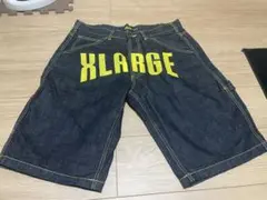 XLARGE ハーフパンツ　ジーンズ
