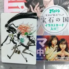 ☆未使用品　宝石の原石フェア　宝石の国　イラストカード入り！！メディウム　01☆