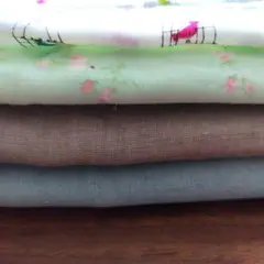 ガーゼ生地4柄セット