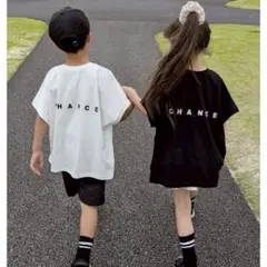 Laule´a BIG ロゴＴシャツ(ホワイト110cm)