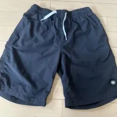 DC 黒 ショートパンツ ゴムウエスト