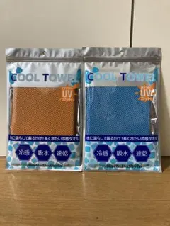 新品 未使用 KaRaDaStyle 冷感タオル 2枚セット 冷感 吸水 速乾