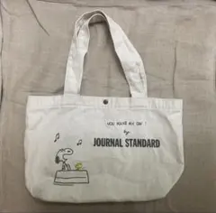スヌーピー キャンバストートバッグ JOURNAL STANDARD