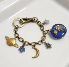 宇宙旅行 ＊ 宇宙飛行士 ＊ レジン ＊ 宇宙 ＊ バッグチャーム