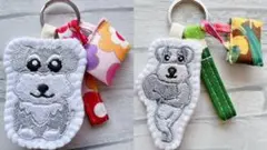 ペトちゃん様 リクエスト 2点 ハンドメイド　刺繍　マッスル　シュナウザー