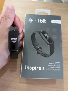 fit bit inspire3　ブラック
