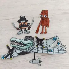 【ブレインロット】絵　イラスト　3枚セット