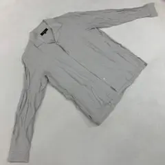 COMME CA ISM グレーシンプル シャツ ジャケットL