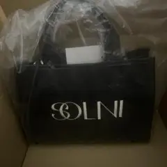 SOLNI ソルニ トートバッグ　ブラック
