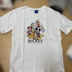 ディズニー ミッキー フレンズ Tシャツ レトロ キッズ